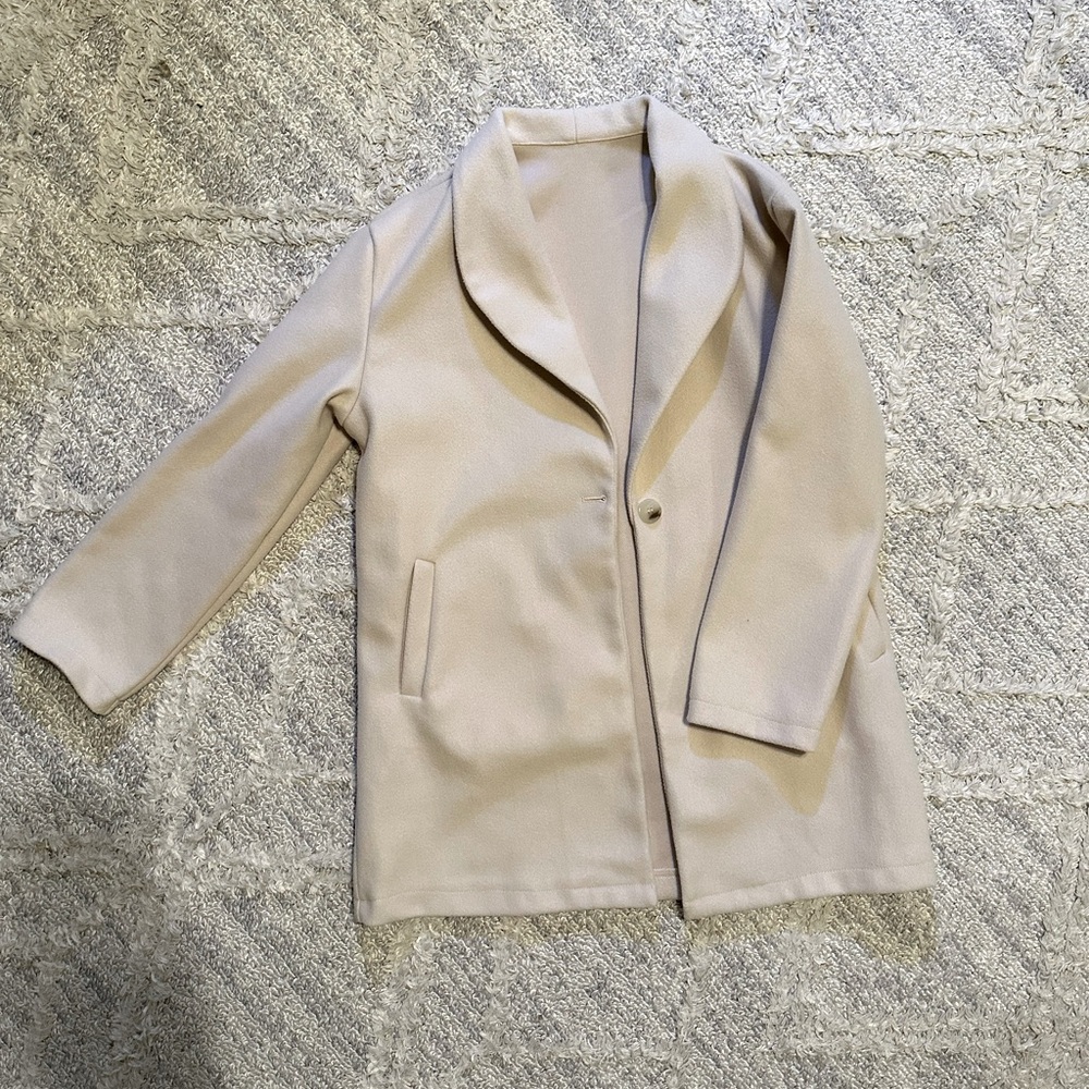 Beige coat